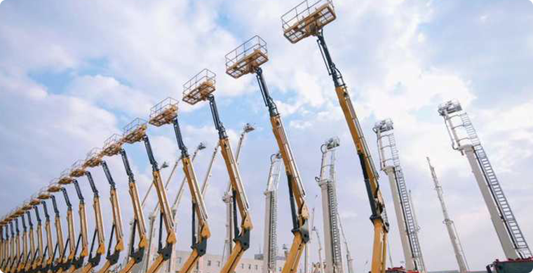 徐工高空作业平台欧洲批量发车