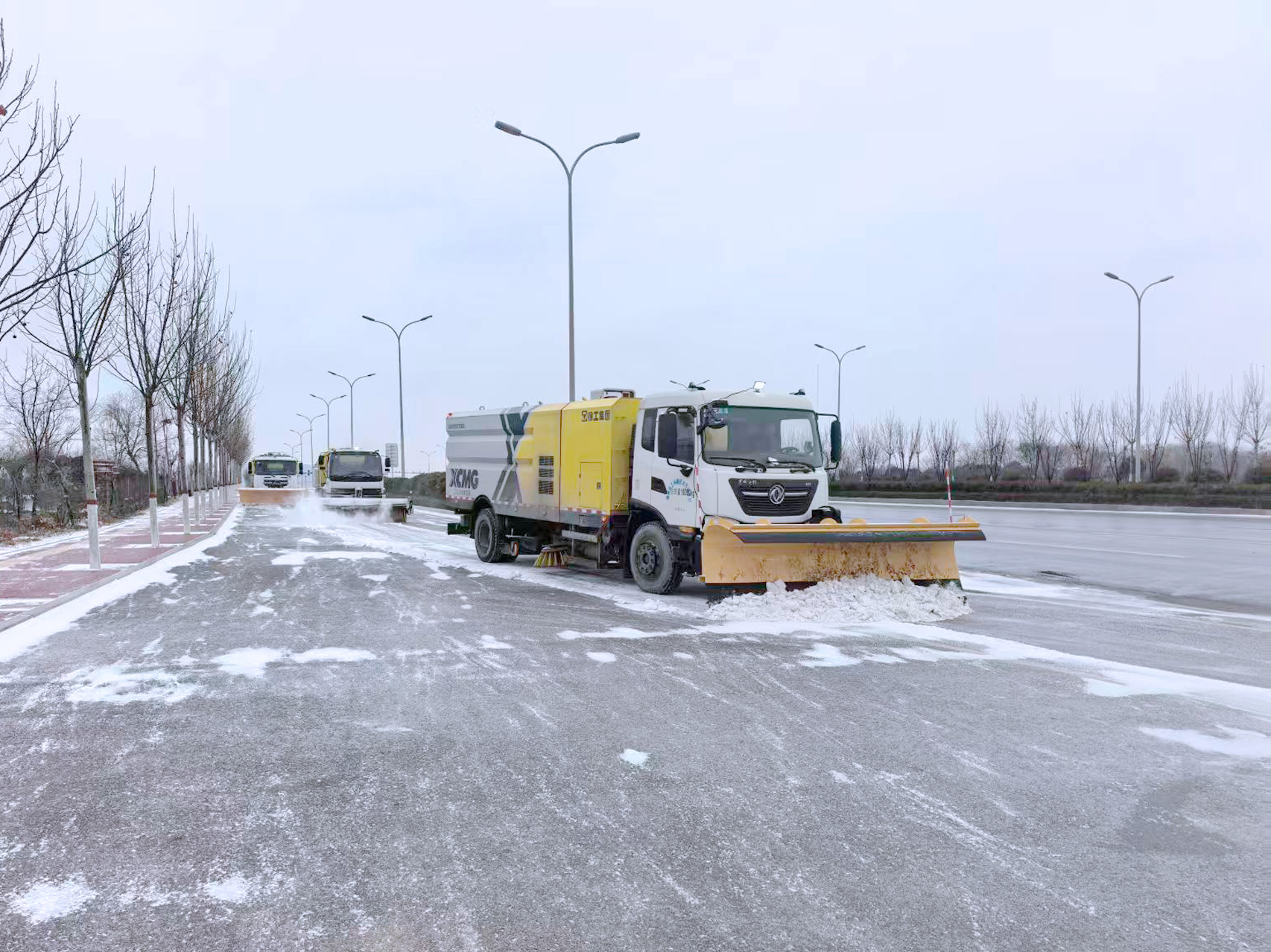 徐工除雪设备在山东 | 雪季无忧，畅行齐鲁